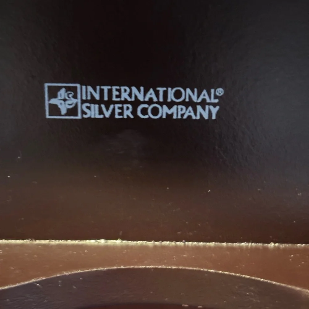 International Silver Co. Mantle Clock Vintage